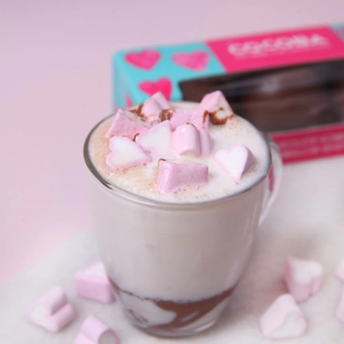 Milk Hot Chocolate Bombes - Hearts Edition