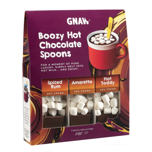 Gnaw boozy hot chocolate gift set (3 Pack)