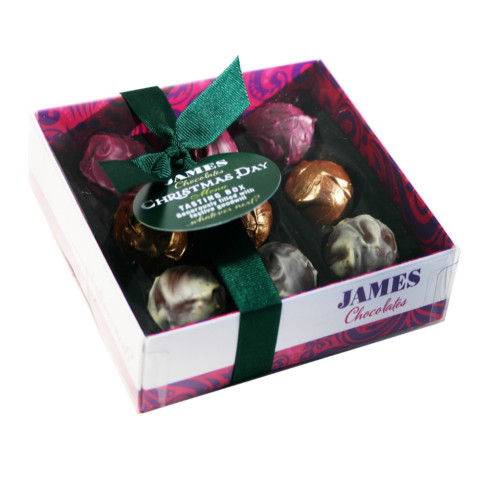 James Chocolates Christmas Day Menu Tasting Box