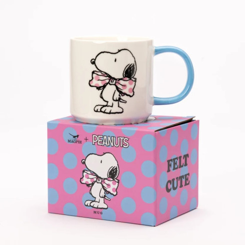 Felt Cute Snoopy Mug