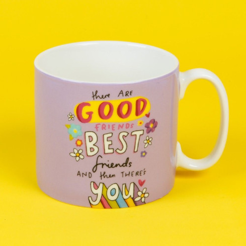 The Happy News Best Friend Mug & Coaster Gift Set