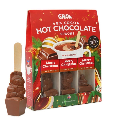 Christmas Hot Chocolate Spoons Gift Set 