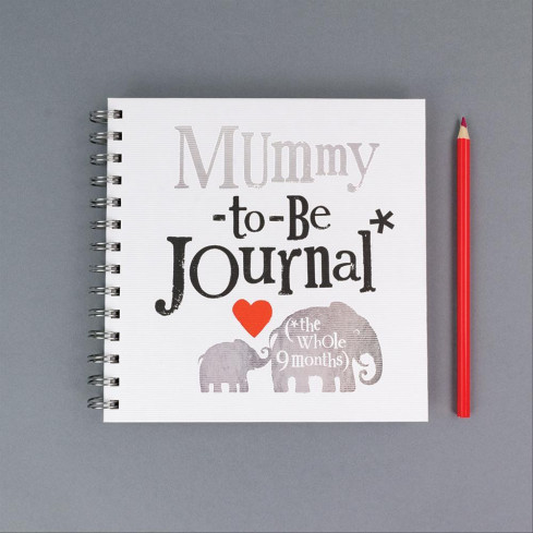 The Bright Side Mummy-to-Be Notebook Journal