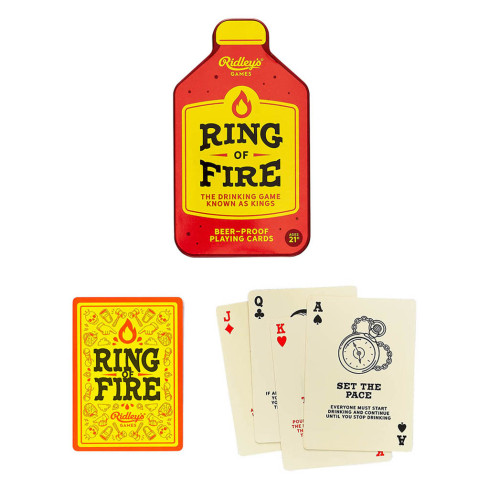 Ring Of Fire Drinking Game Playing Cards